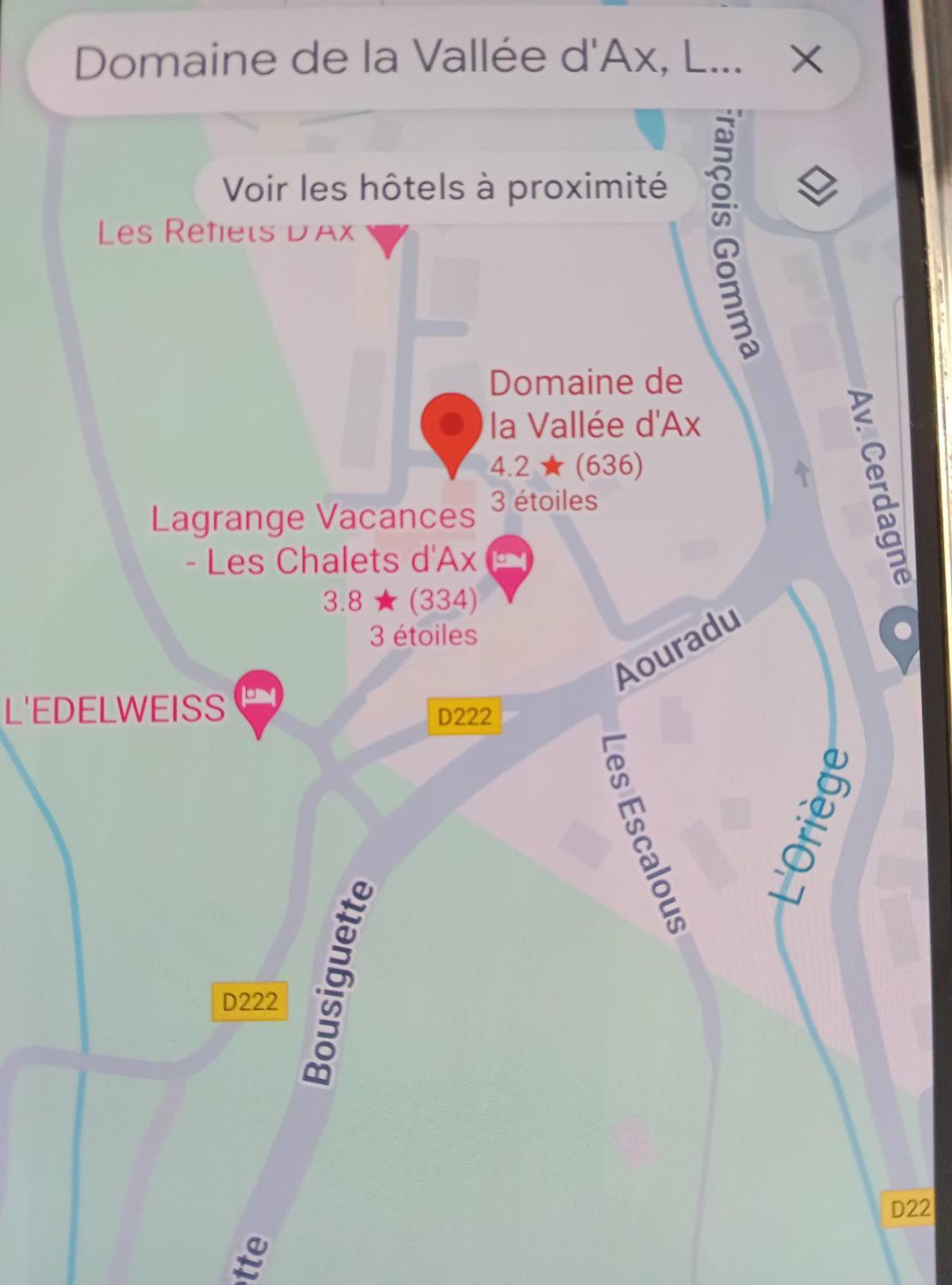 Apartmán Le Calme De Ax Ax-les-Thermes Exteriér fotografie